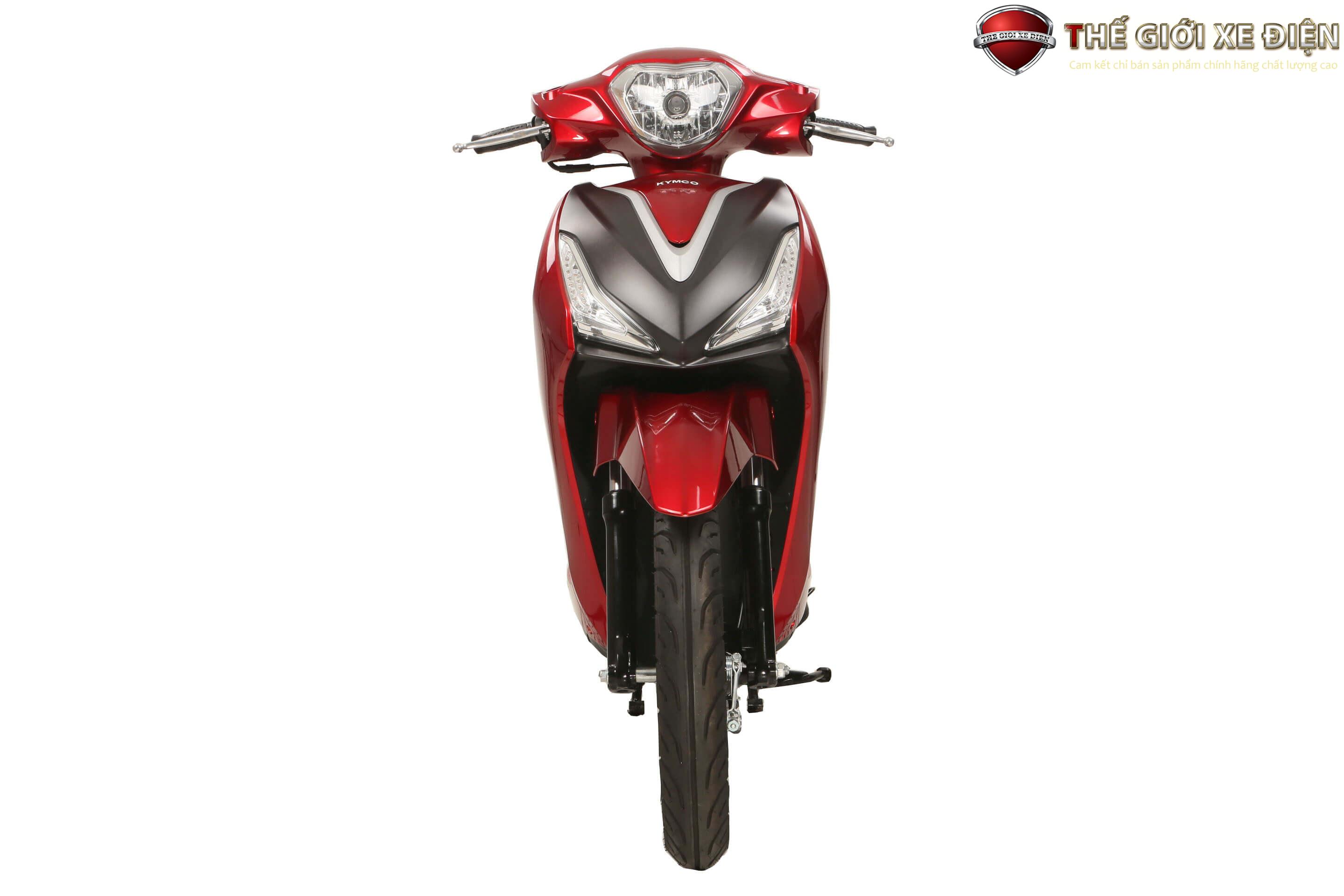 Xe ga 50cc KYMCO Candy Hermosa màu trắng/đỏ bóng Xe ga 50cc KYMCO Candy Hermosa màu trắng/đỏ bóng