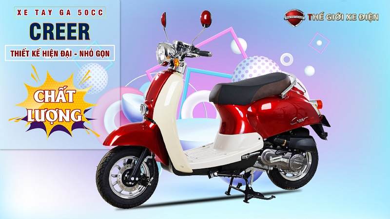 Xe Ga 50cc Dibao Creer Phanh Đĩa Xe Ga 50cc Dibao Creer Phanh Đĩa