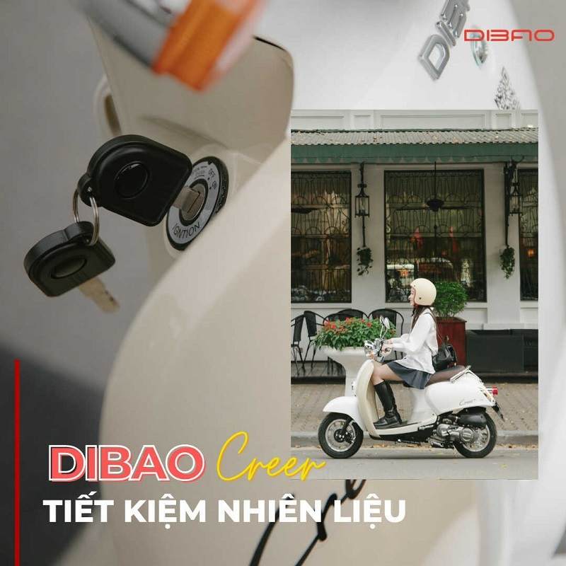 Xe Ga 50cc Dibao Creer Phanh Đĩa Xe Ga 50cc Dibao Creer Phanh Đĩa