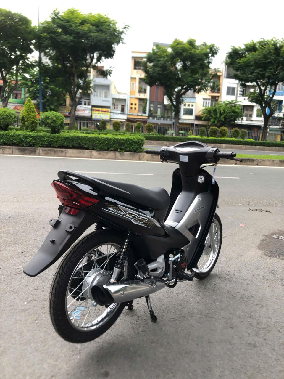 Ngoại hình xe cub cổ điển nhưng rất hiện đại