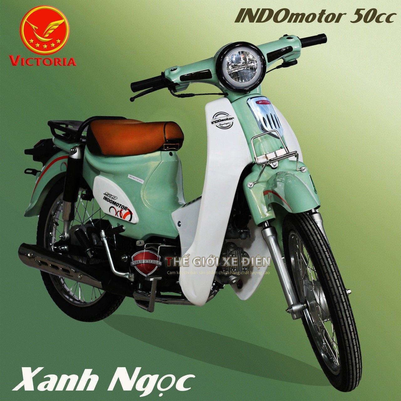 Động cơ xe máy 50cc cub Indo Victoria