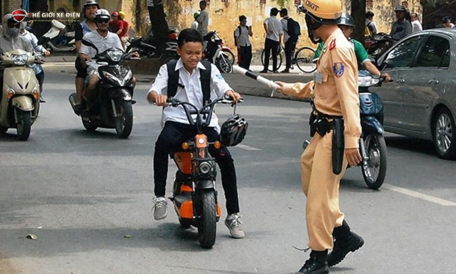 Xe máy điện, xe đạp điện có bị phạt nguội không