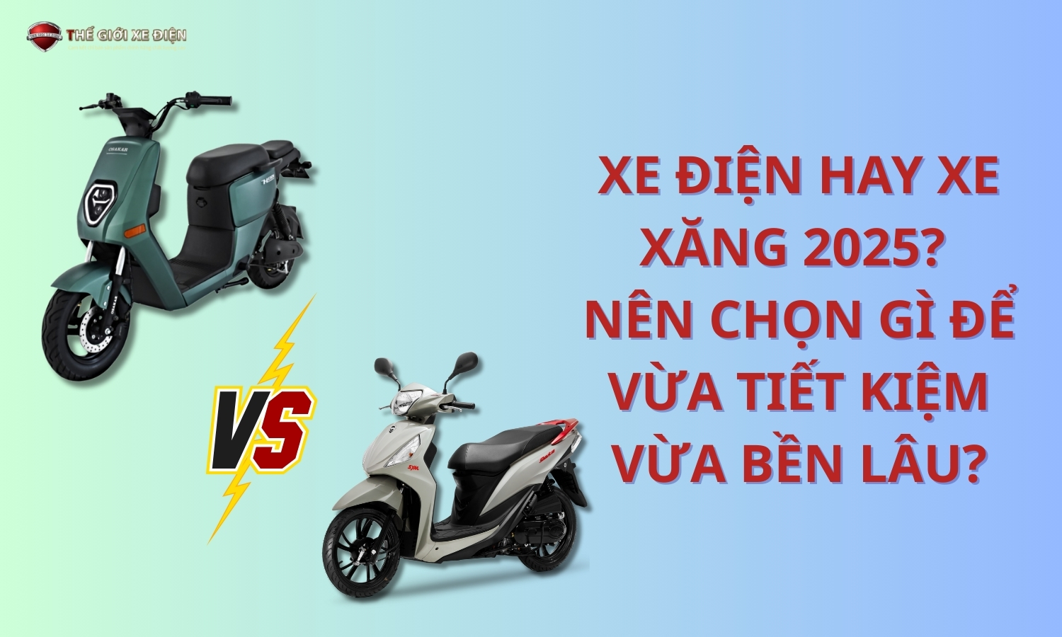 nên chọn xe điện hay xe xăng