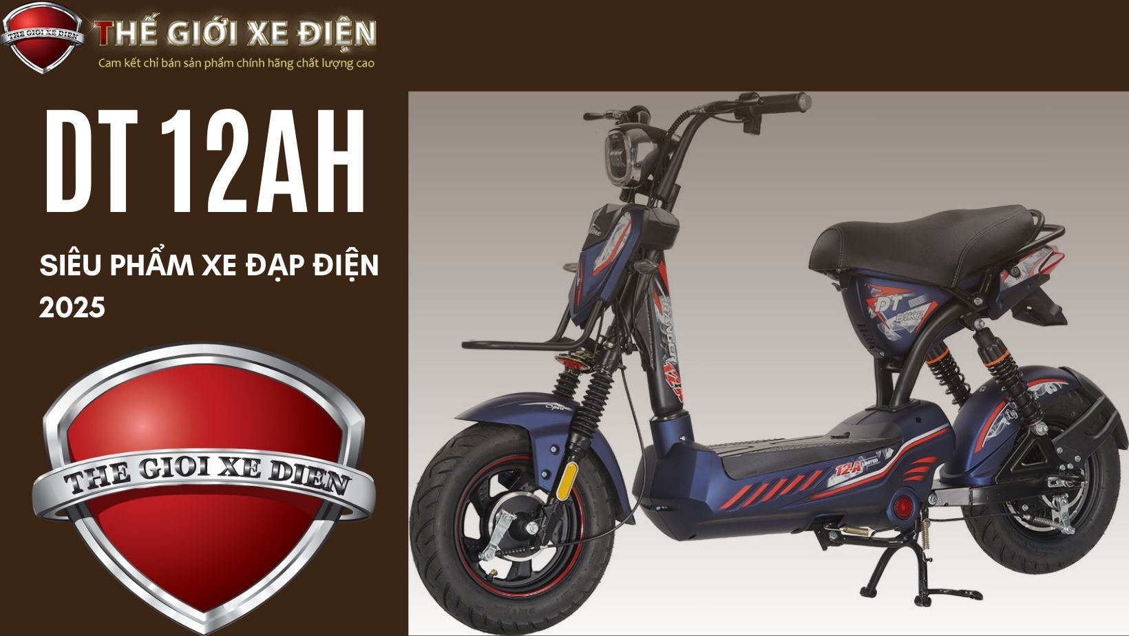 dt 12ah siêu phẩm xe đạp điện