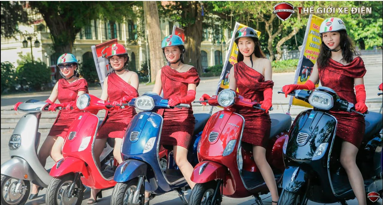 Roadshow xe điện JVC toả sáng khắp Hà Nội | THẾ GIỚI XE ĐIỆN