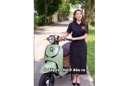 Xe 2 củ mà mới 100% lại không cần bằng lái?