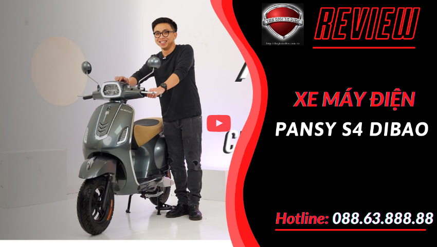 Xe Máy Điện Pansy S4 Neo Pro Xe Ý Cho Sinh Viên