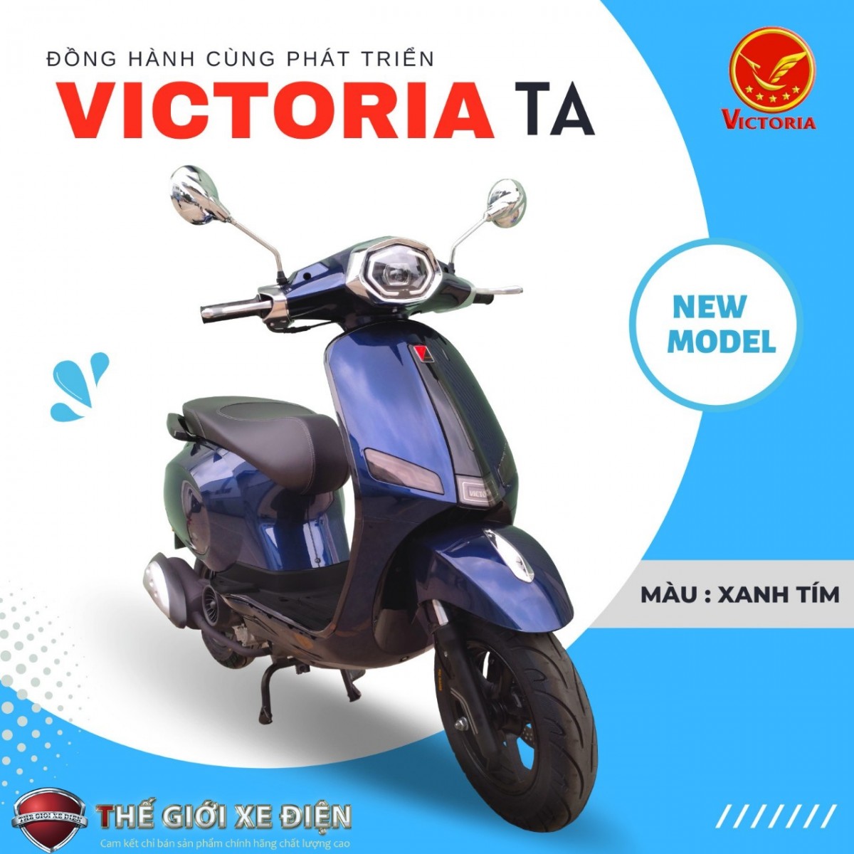 Xe tay ga 50cc Victoria TA Việt Nhật