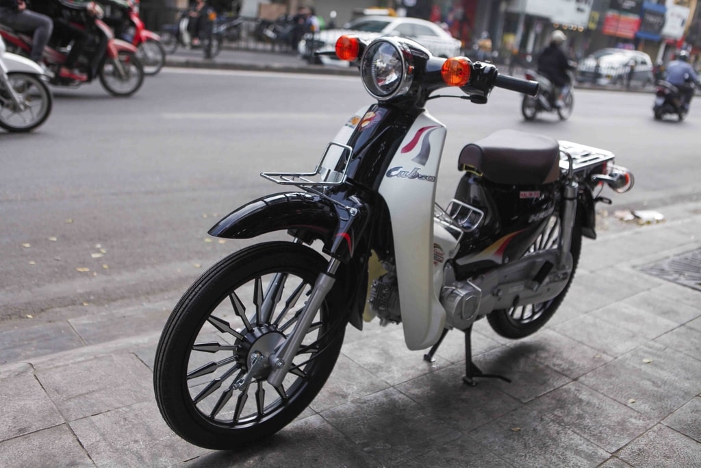 Xe máy 50cc Cub Halim vành đúc cực chất, cực ngầu