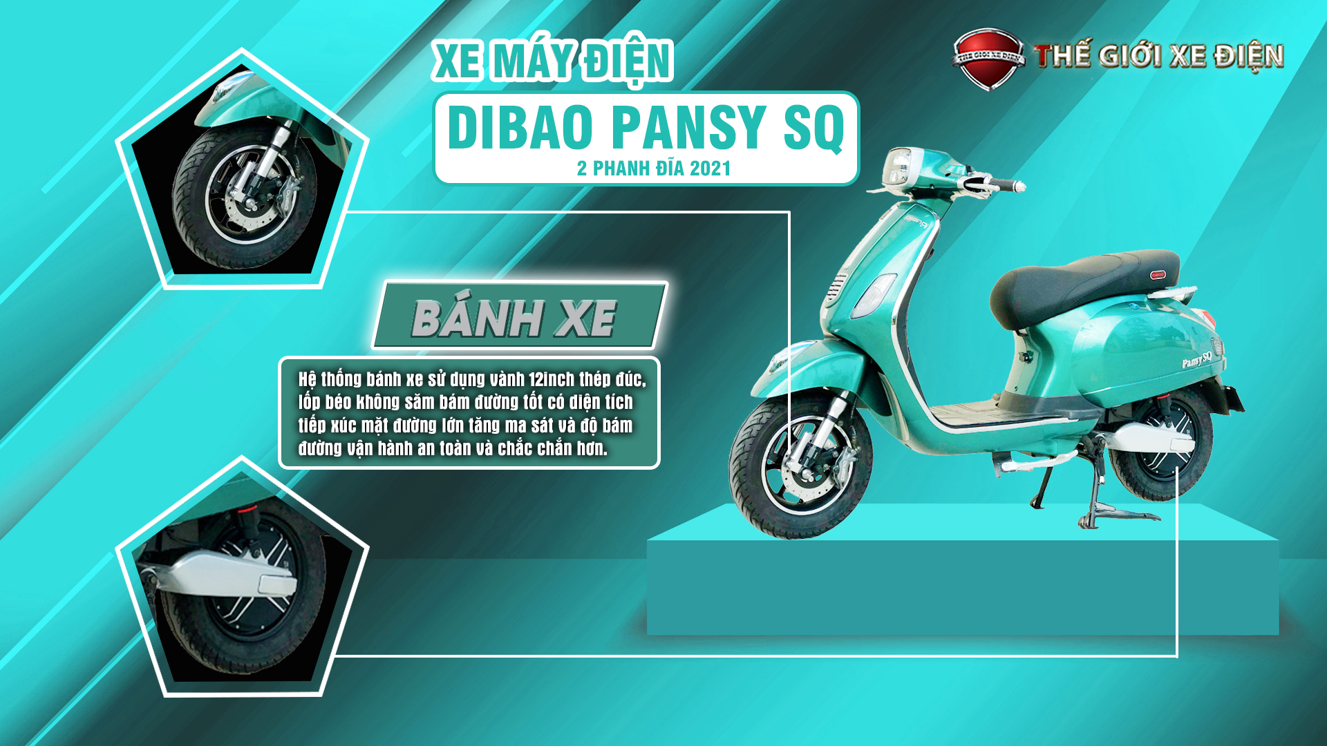  Xe máy điện Dibao Pansy SQ 