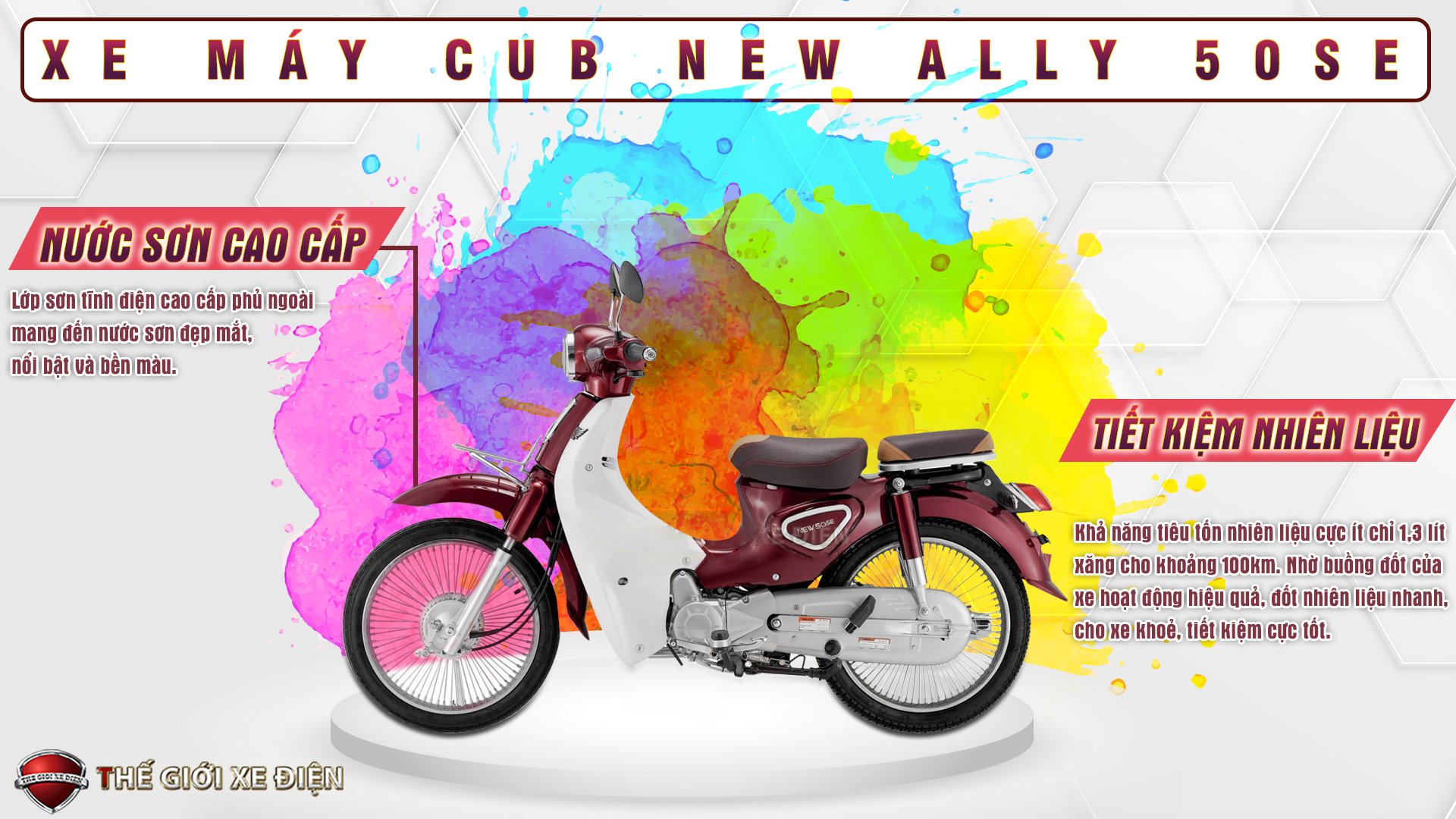 xe máy 50cc cub new ally 50se