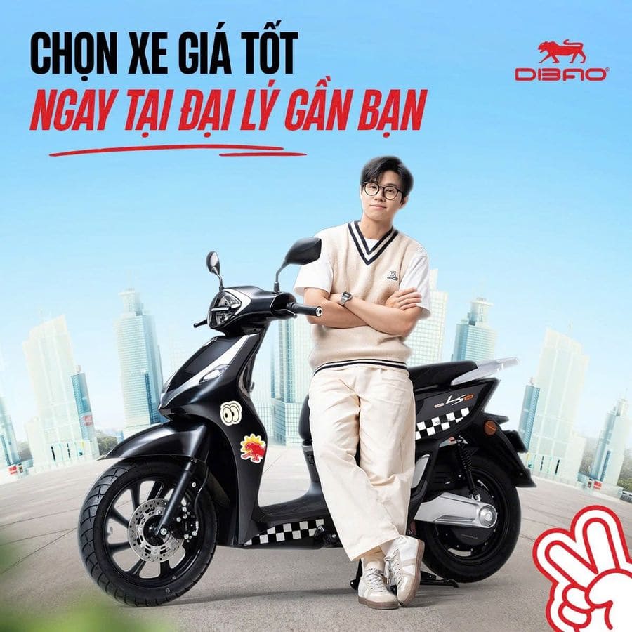 Xe máy điện Dibao LS007 Xe máy điện Dibao LS007