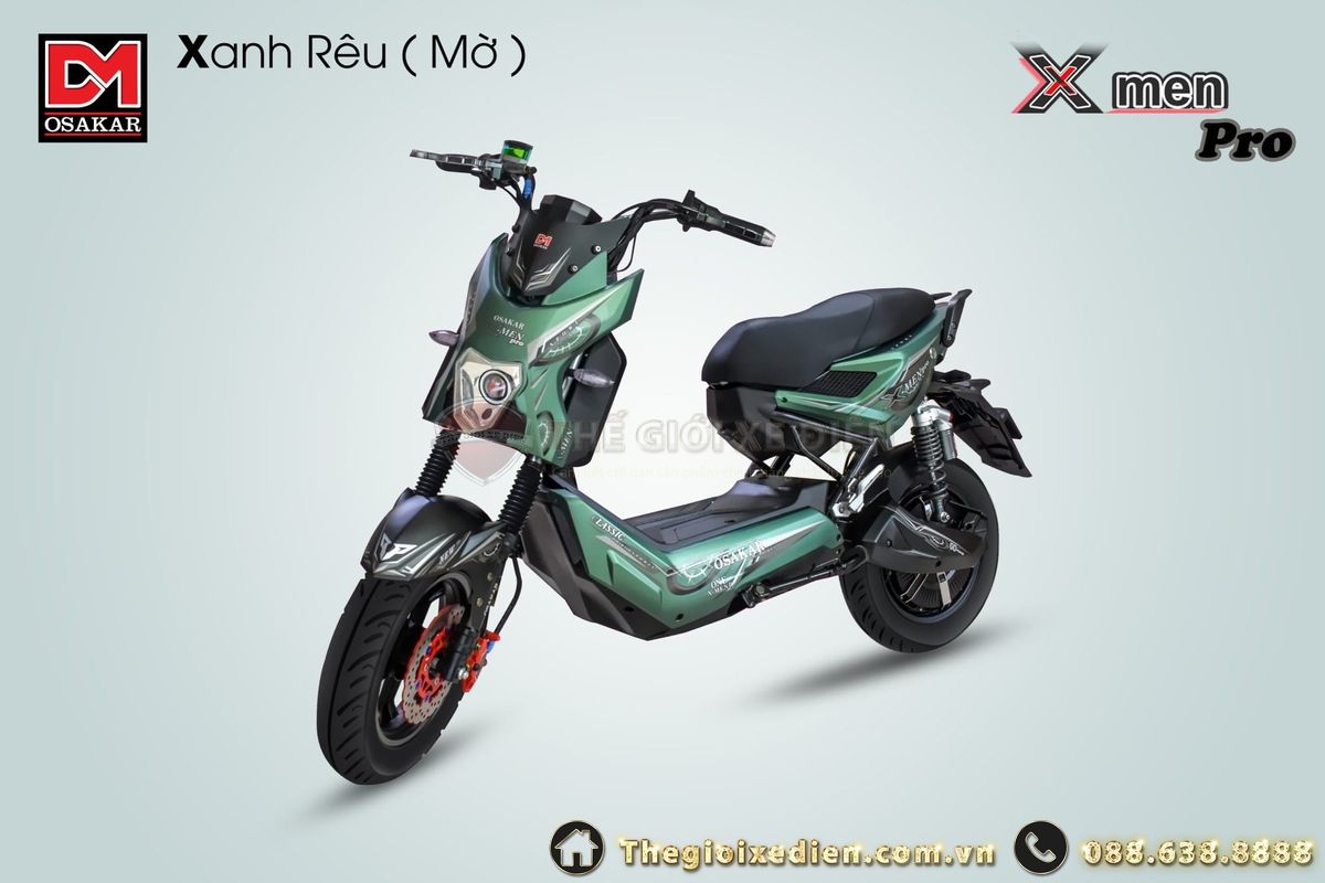 Xe máy điện Osakar Xmen Pro Việt Nhật - 2 phuộc sau Xe máy điện Osakar Xmen Pro Việt Nhật - 2 phuộc sau