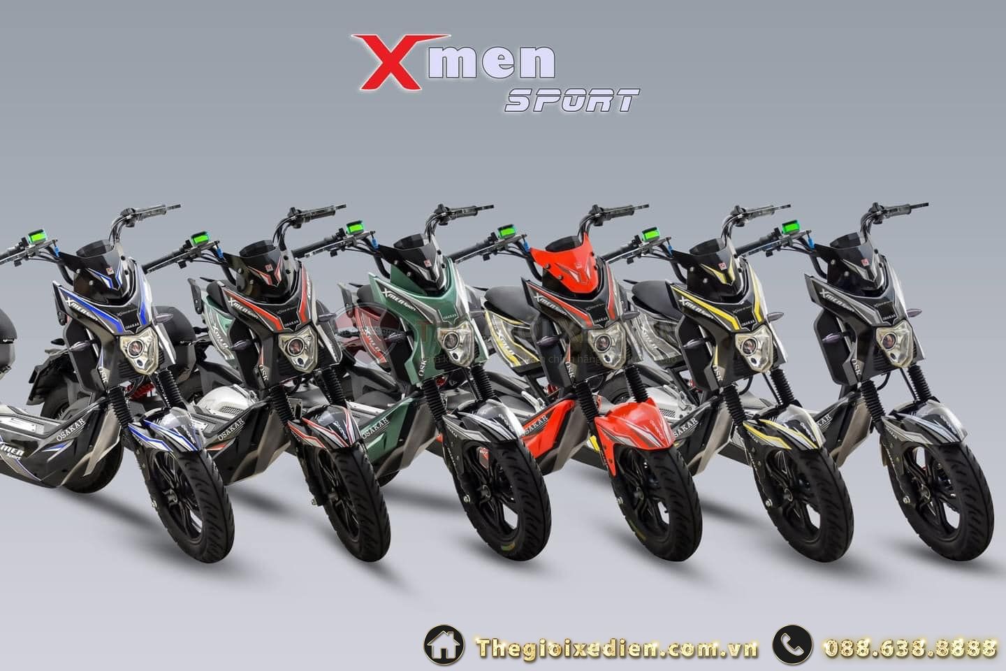 Xe máy điện Osakar Xmen Sport Việt Nhật