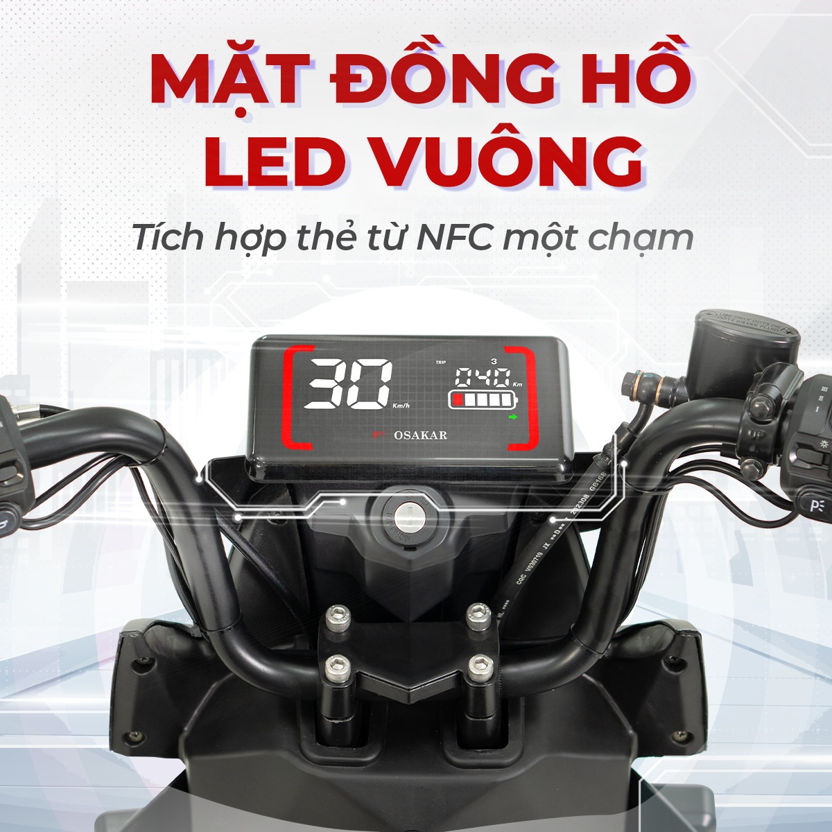 Xe máy điện Osakar Xmen Sport Việt Nhật