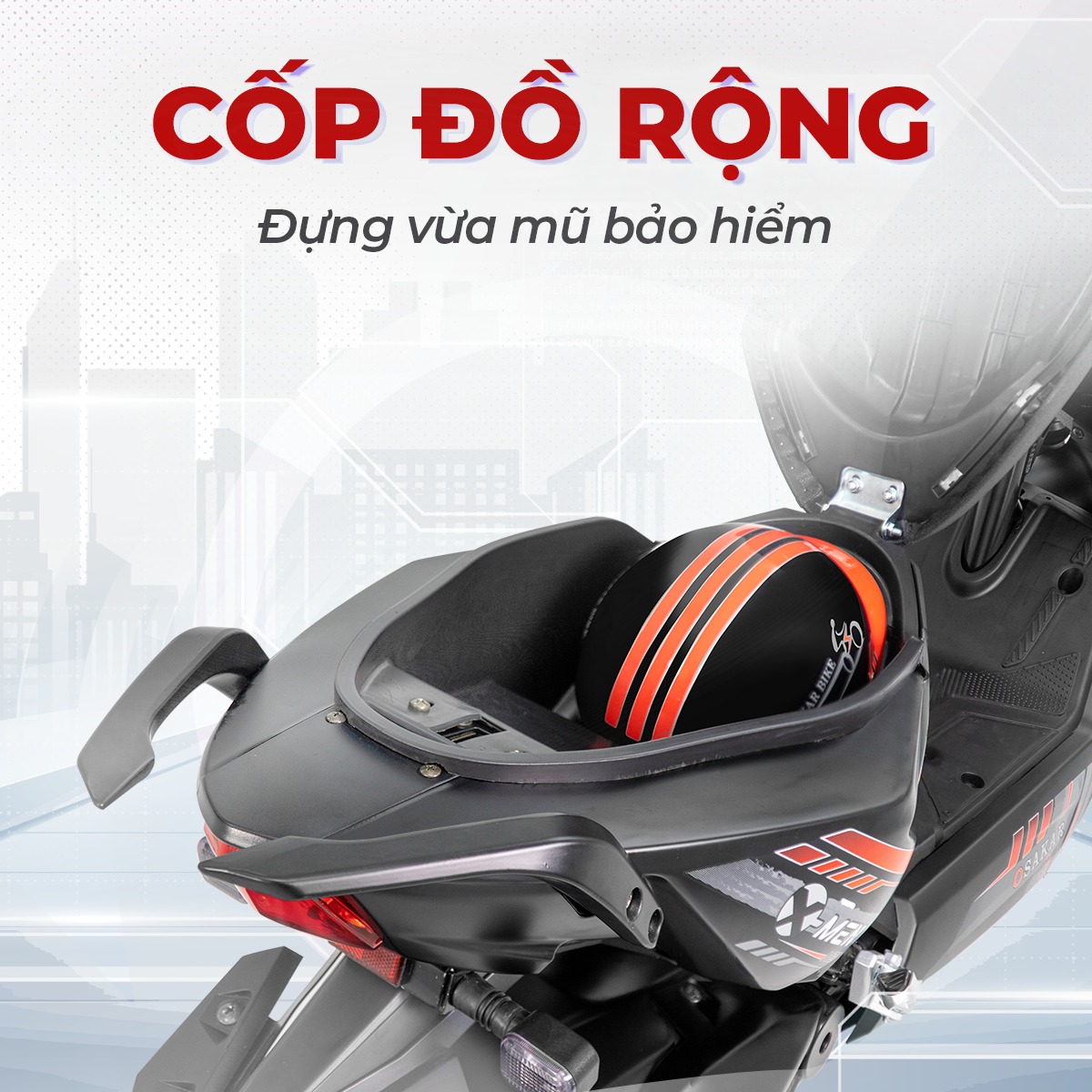 Xe máy điện Osakar Xmen Sport Việt Nhật