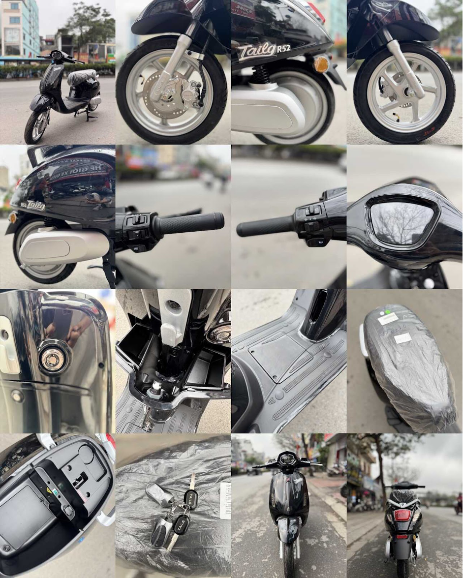 Xe máy Điện Tailg Vera R52 80Km/1 Lần Sạc Xe máy Điện Tailg Vera R52 80Km/1 Lần Sạc