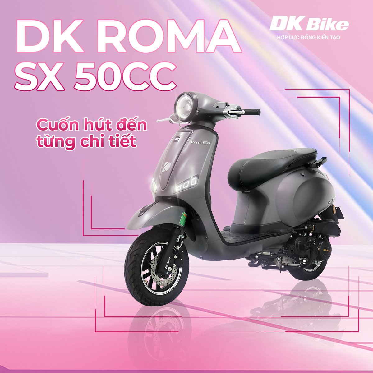 Xe ga 50cc DK Roma SX