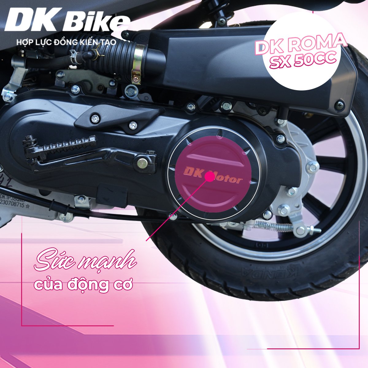 Xe ga 50cc DK Roma SX