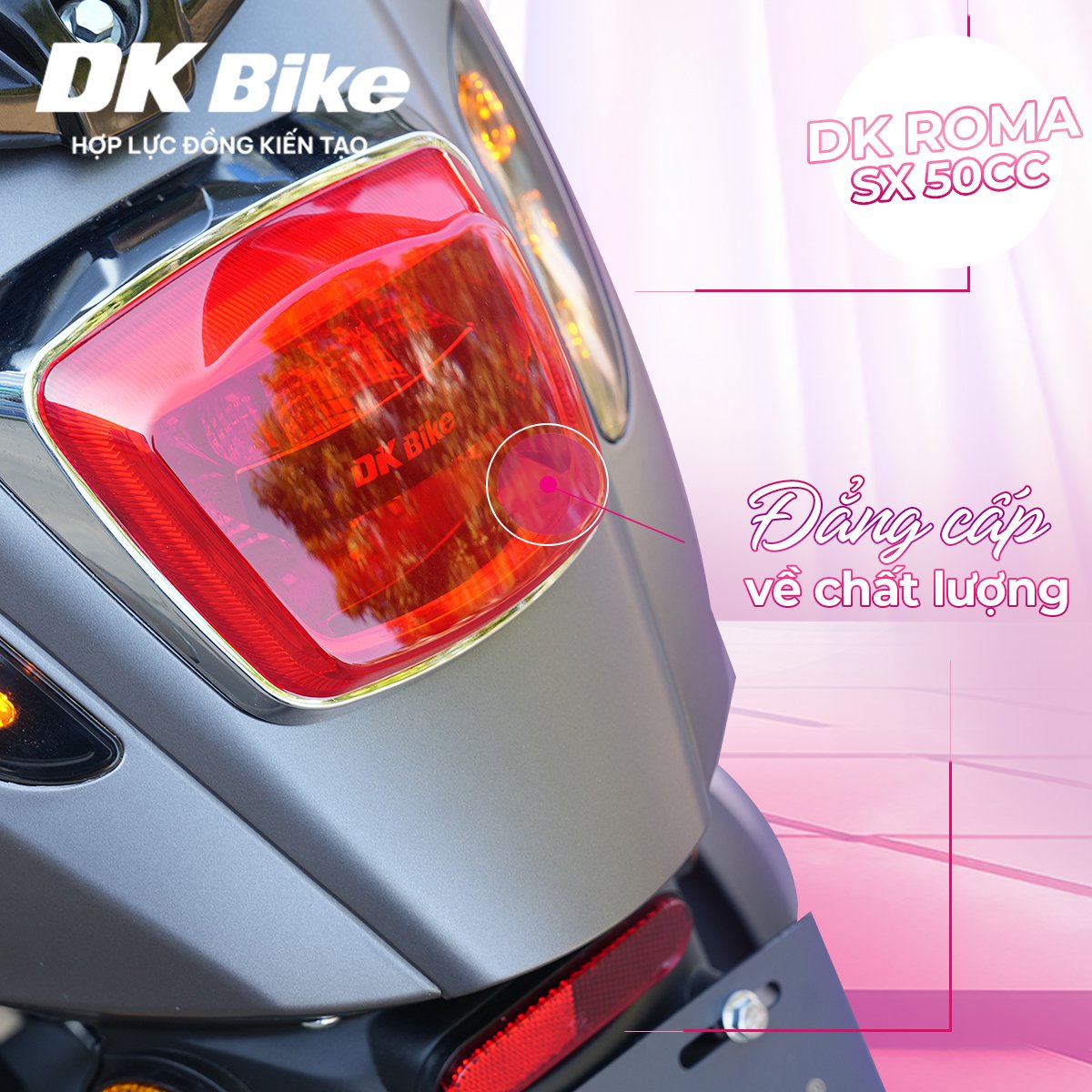 Xe ga 50cc DK Roma SX