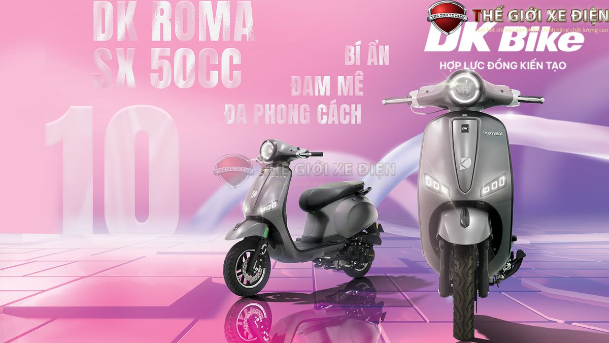 Xe ga 50cc DK Roma SX