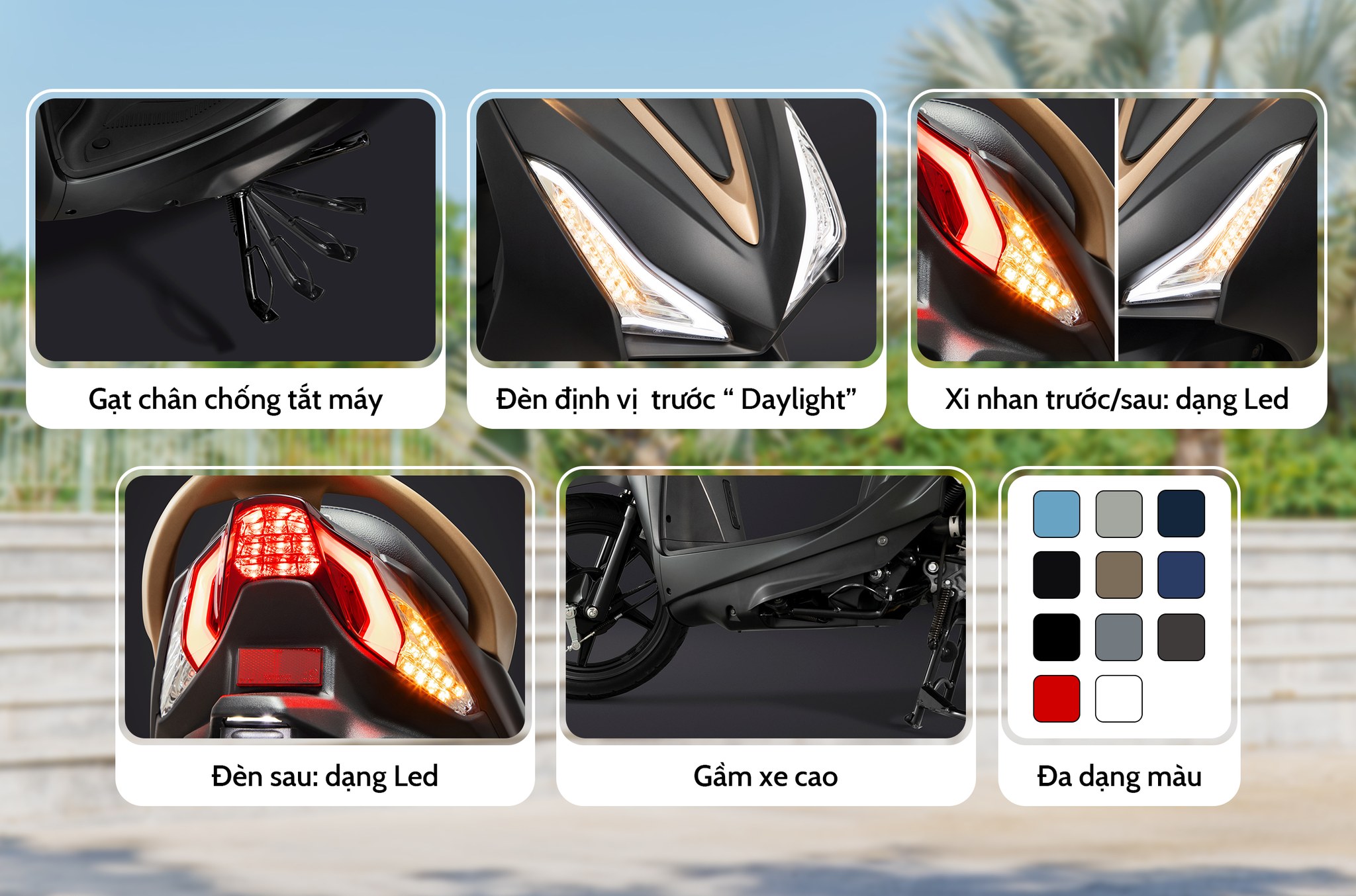 Xe Ga 50cc KYMCO Candy Hermosa Xám/Đen Nhám Xe Ga 50cc KYMCO Candy Hermosa Xám/Đen Nhám