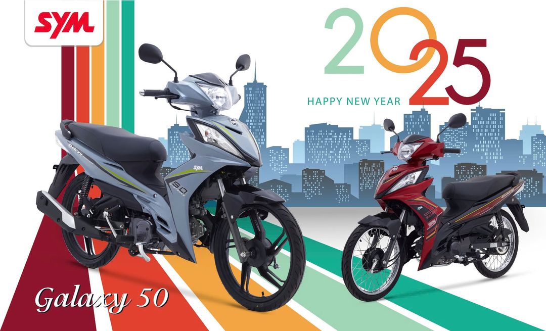 Xe máy 50cc SYM Galaxy vành đúc Xe máy 50cc SYM Galaxy vành đúc