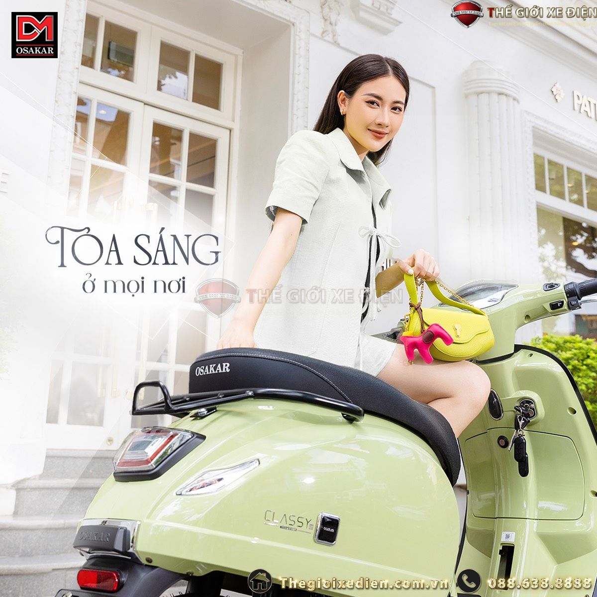 Xe máy điện Osakar Classy SI