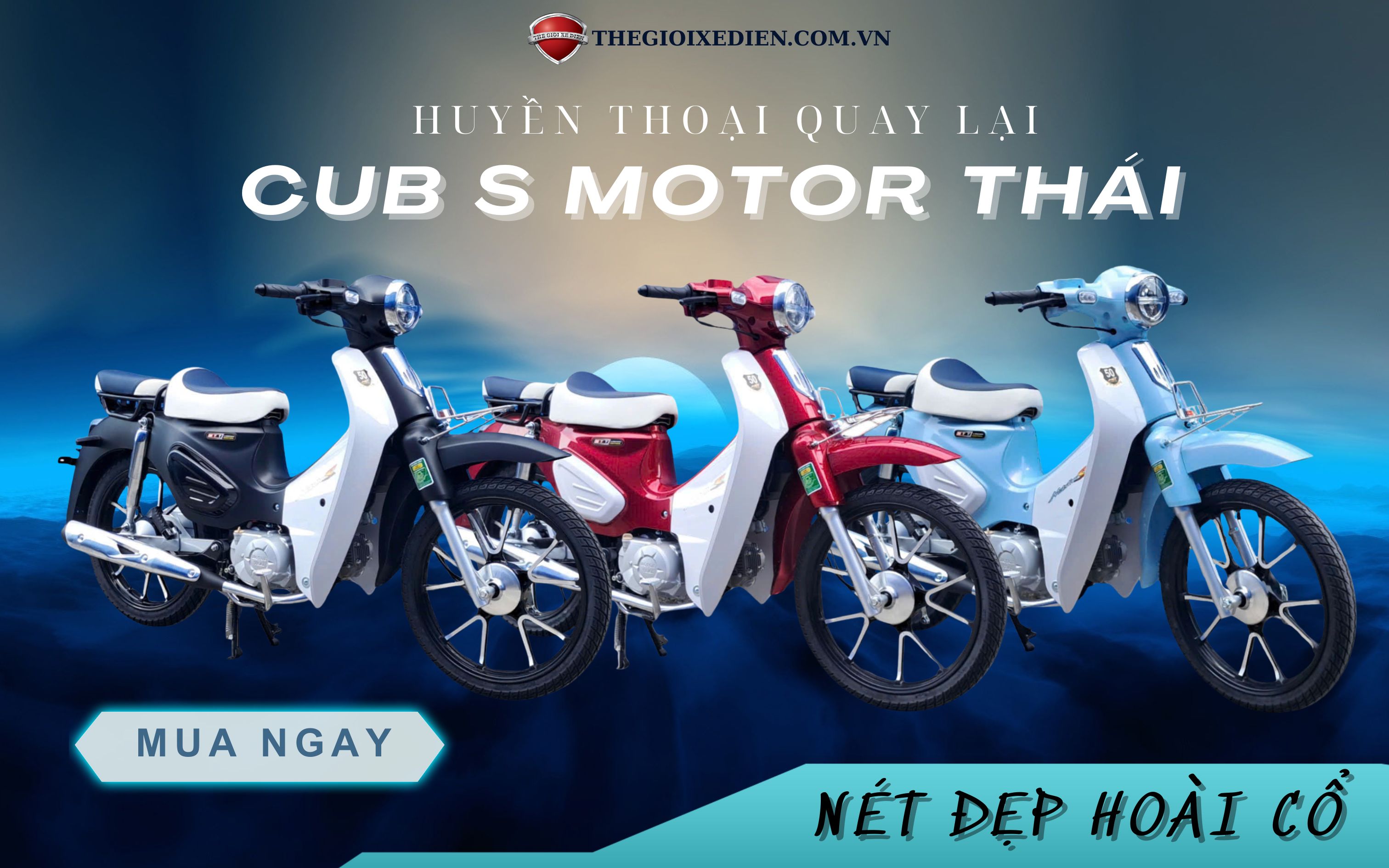 Cập nhật mẫu xe số 50cc cho học sinh cấp 3 đang được ưa chuộng