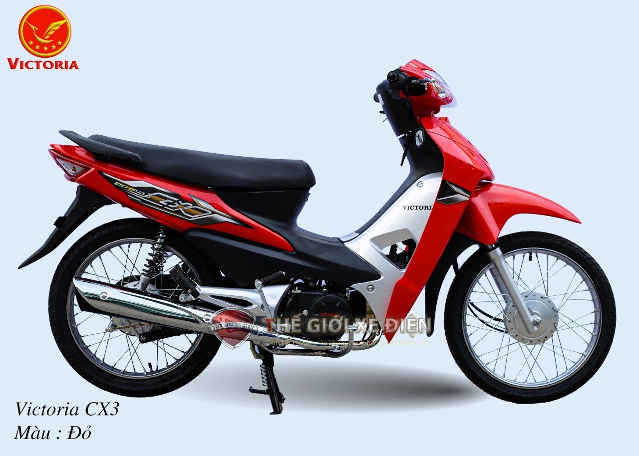 Mô tả ngoại hình xe máy 50cc wave CX3 Victoria