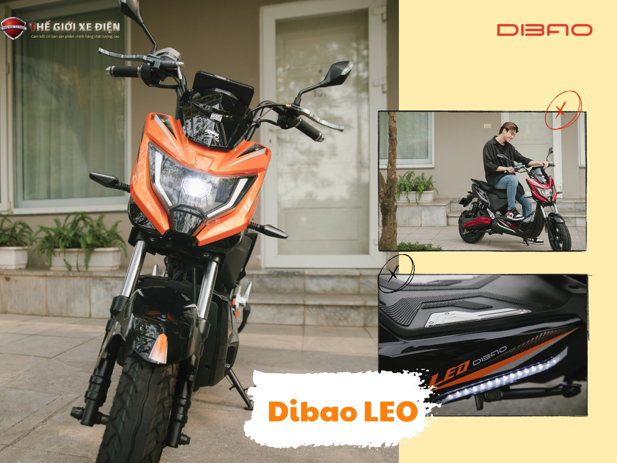 xe máy điện Xmen Leo Dibao 2021