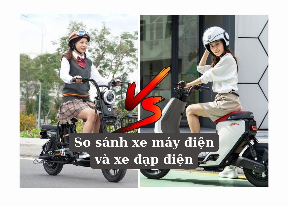 Xe máy điện mạnh mẽ còn xe đạp điện nhỏ gọn