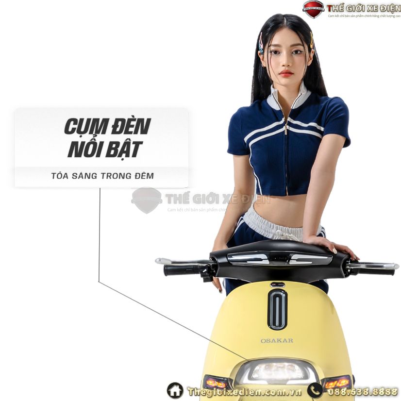 xe điện osakar gogo fiora
