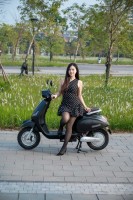 Xe Máy Điện Dibao Tesla Dio Đèn Vuông