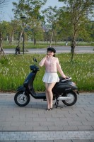 Xe Máy Điện Dibao Tesla Dio Đèn Vuông