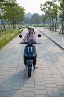 Xe Máy Điện Dibao Tesla Dio Đèn Vuông