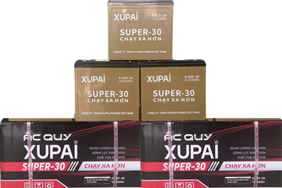 Bộ 5 Ắc Quy XuPai 20Ah Thay Tại Nhà Miễn Phí 100%