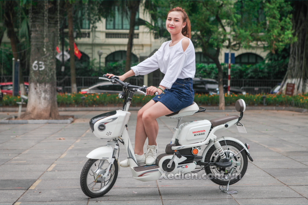 Xe đạp điện honda M6 – Thiết kế trẻ trung năng động
