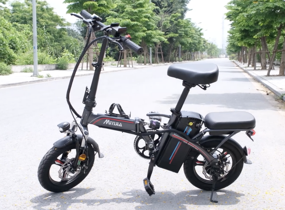 xe đạp điện gấp miyiji japan 2021