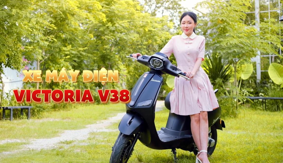 Xe Máy Điện Victoria V38 – Hiện Đại, Thời Trang Hợp Gu Giới Trẻ