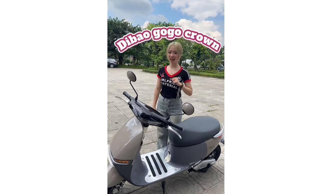Xe Máy Điện Dibao Gogo Crown Lựa CHọn Phù Hợp Cho Học Sinh