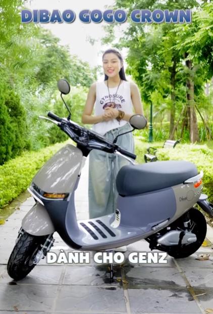 Xe Máy Điện Dibao Gogo Crown Siêu Phẩm Mới Ra Mắt 2025 