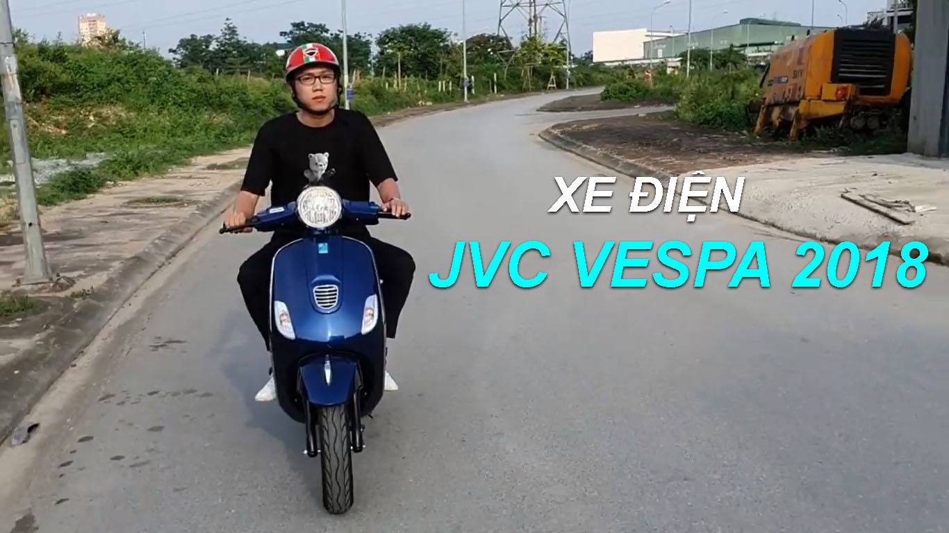 Xe điện JVC Vespas 2018 thể hiện đẳng cấp | THẾ GIỚI XE ĐIỆN