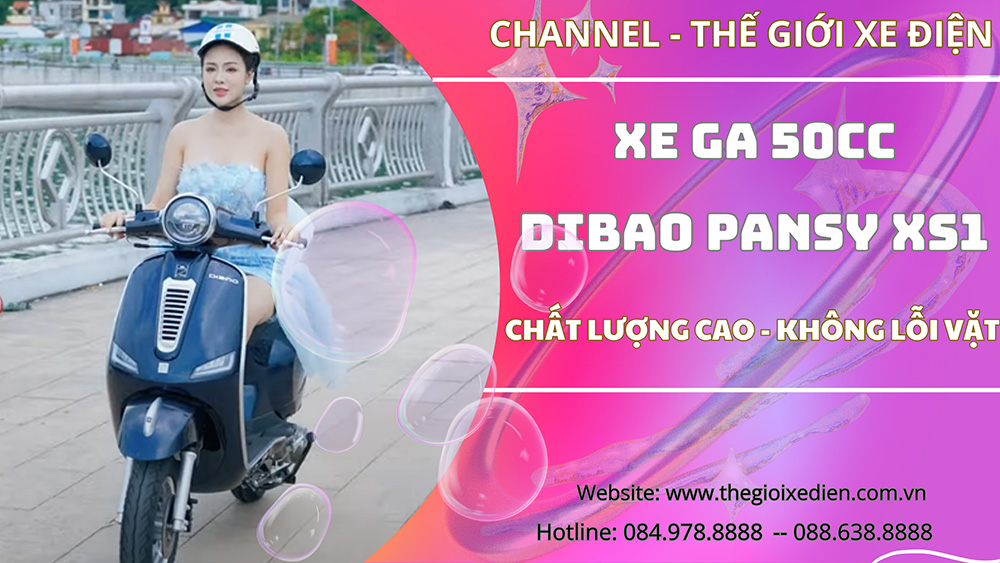 Xe Ga 50cc Dibao XS 1 - Xe Ga Top 1 Việt Nam