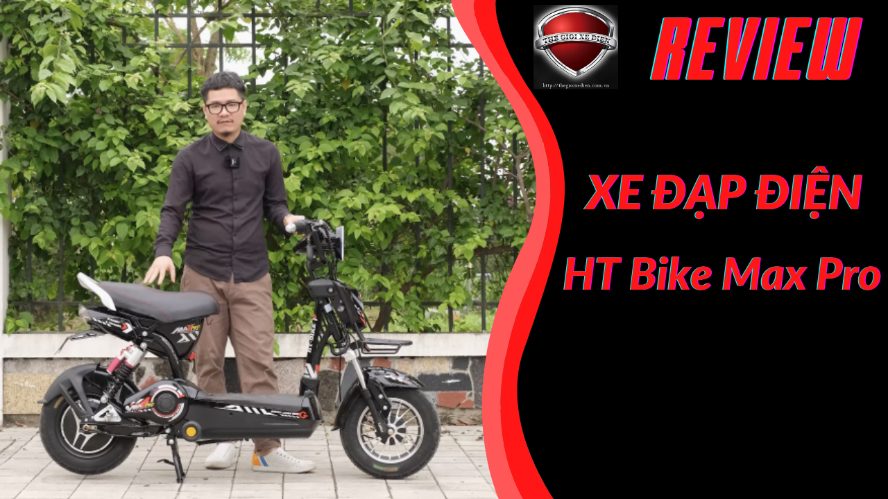 Xe Đạp Điện HT Bike Max Pro Cá Tính Mạnh Mẽ Dành Cho Học Sinh | Xedien.com.vn