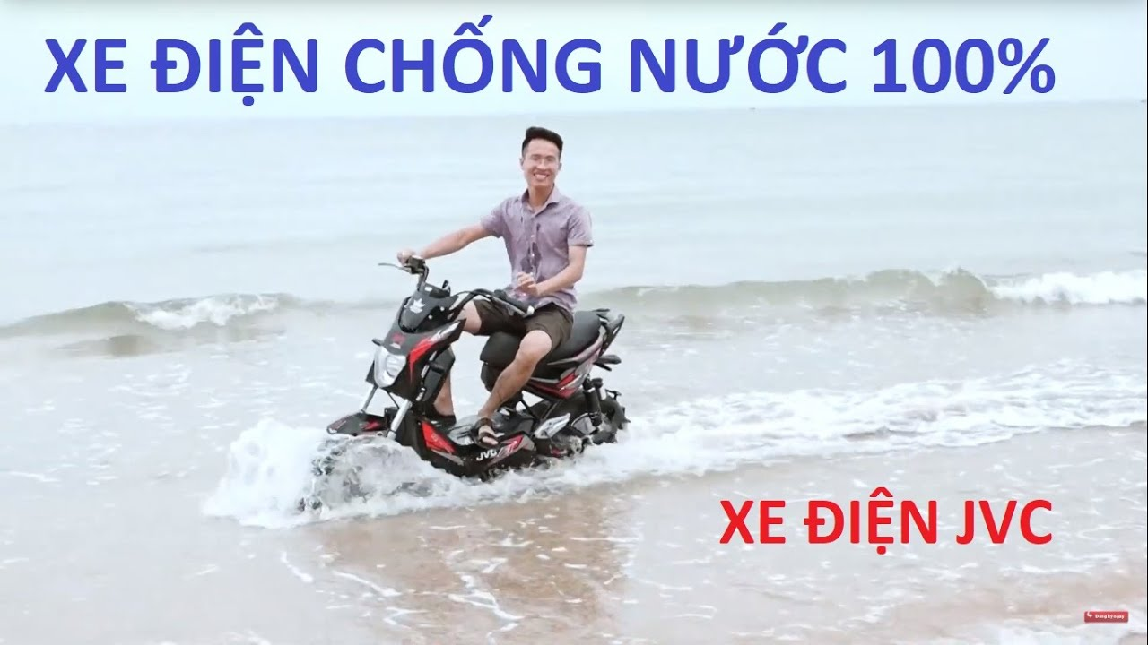 Hãng xe điện JVCeco Việt Nhật cam kết sản phẩm chống nước 100% | THẾ GIỚI XE ĐIỆN