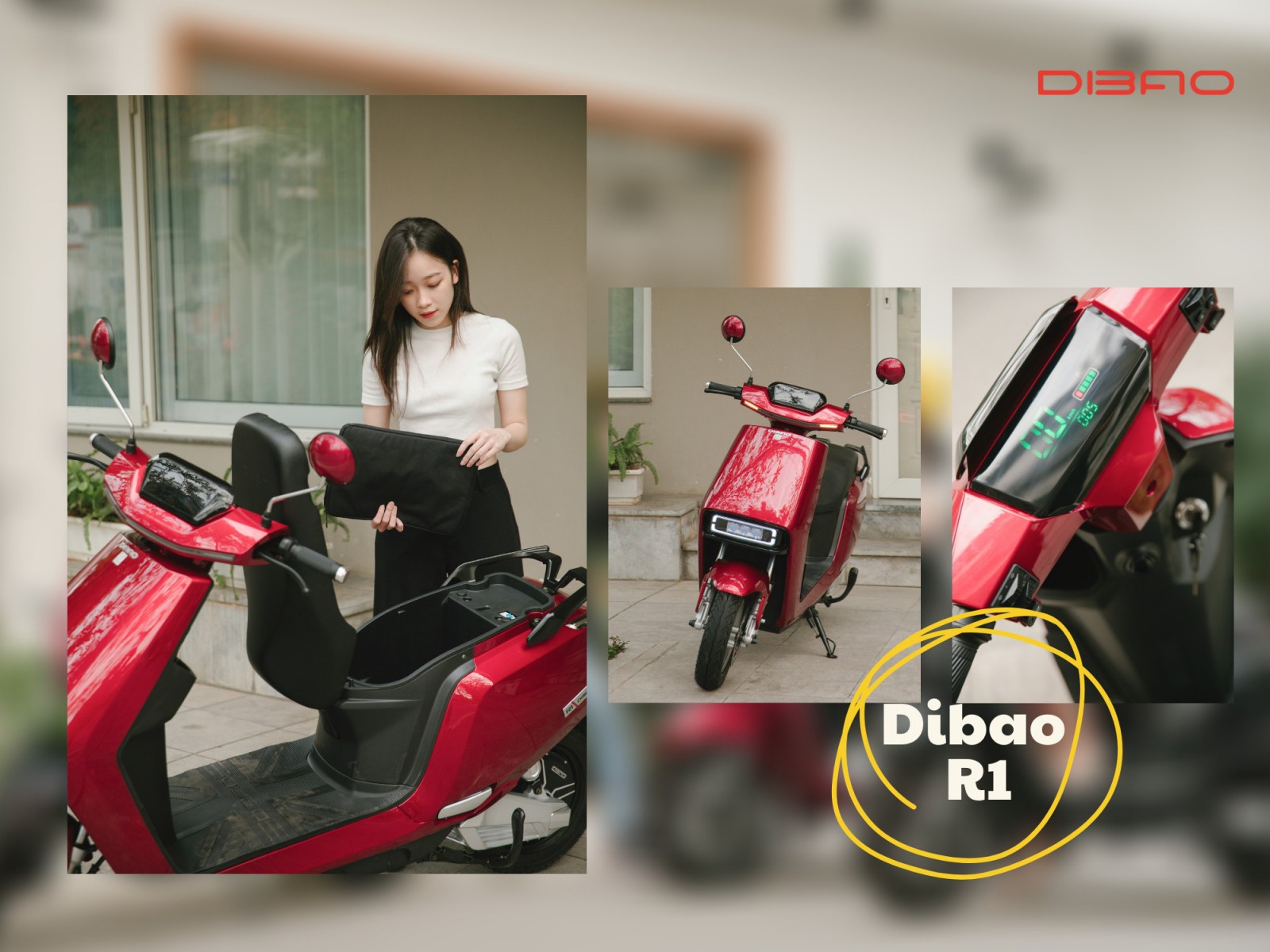 xe máy điện Dibao R