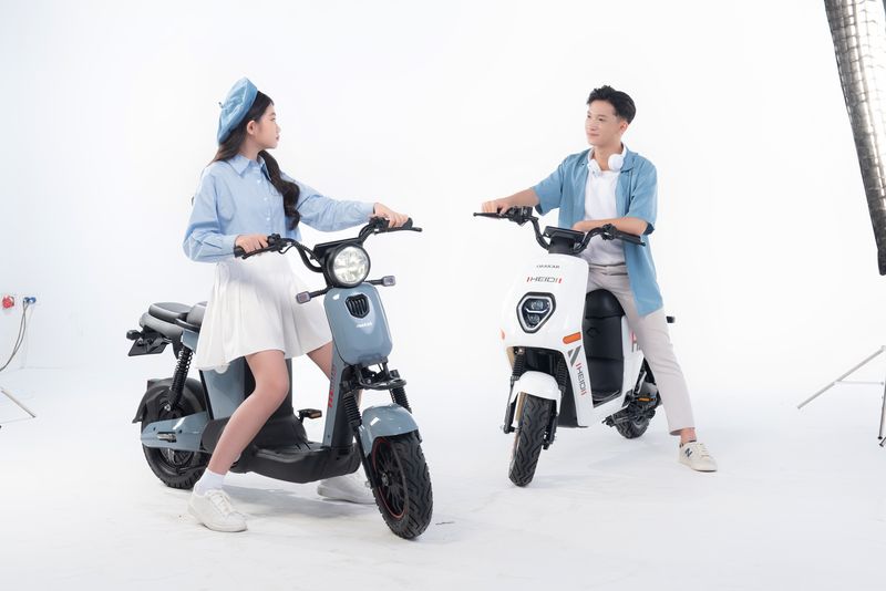 Xe Đạp Điện Osakar Heidi Dùng 4 Bình 20Ah Thế Hệ Mới