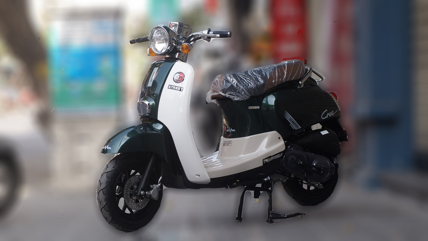 Crea Hyosung  - phiên bản xe máy 50c mới với nhiều cải tiến khiến vạn người mê
