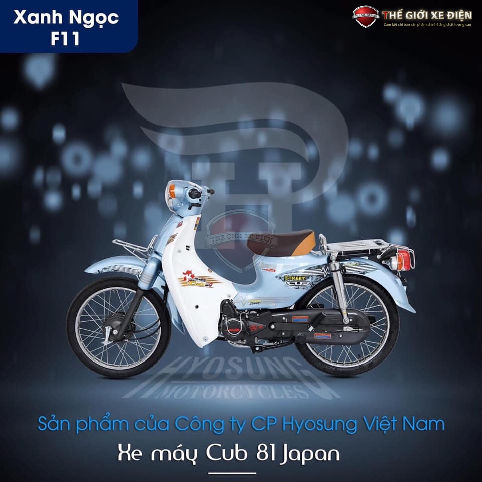 Xe máy 50cc Cub Hyosung Korea – dòng xe rất được lòng giới trẻ hiện nay